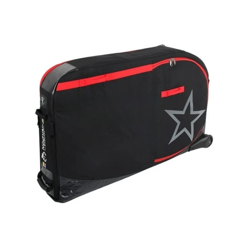 Portable bicycle bag, competition car, aircraft check protection box, iron three-car road car downhill bag