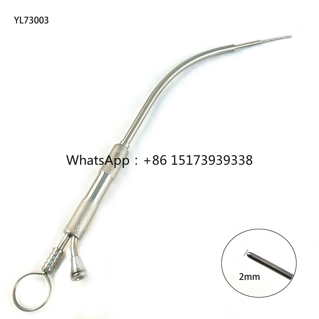 Light Source Suction Tube Plastic Surgery Tool Irrigation Puncture Maxillary Nasal Suction Tube