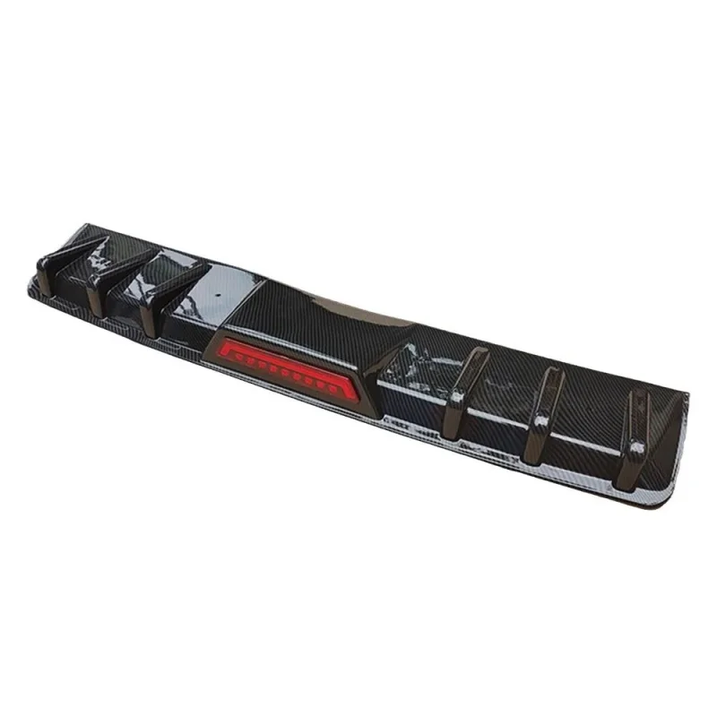 High Quality Universal Rear Bumper Diffuser Rear Lip Corner Spoiler Racing Exterior Modification Body Kit Accessories For Sedan