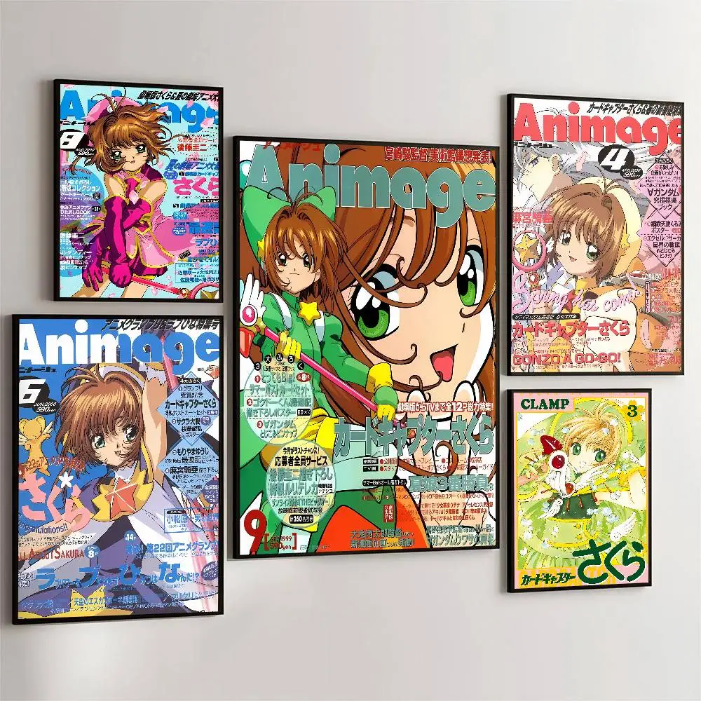 Cardcaptor Sakura Poster Wall Art For Study Living Room Decor Unique Home Decoration Picture