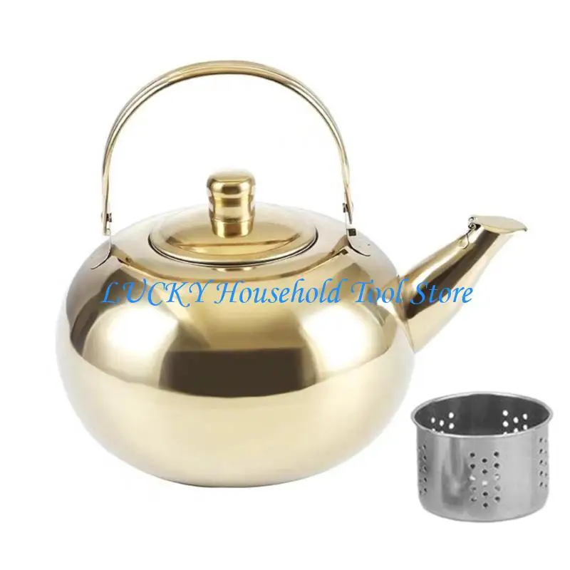j0mc stainsless steapots مع غلايات stovetop stovetop infuser حول الأواني الشاي القهوة