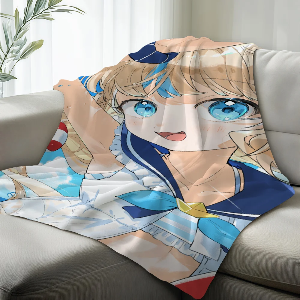 Virtual S-sameko Saba Blanket Suitable For Sofas Beds Offices Cars Outdoor Travel An Ideal Gift For Friends Family