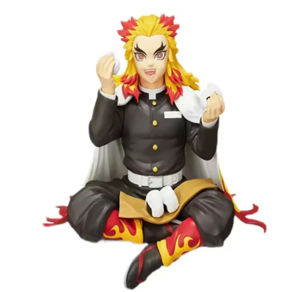 Anime Demone Slayer Sit Mangiare Figura di riso di alta qualità Tutti i stili Tanjirou Nezuko Kyoujurou Tengen Tokitou Muichirou Figurina