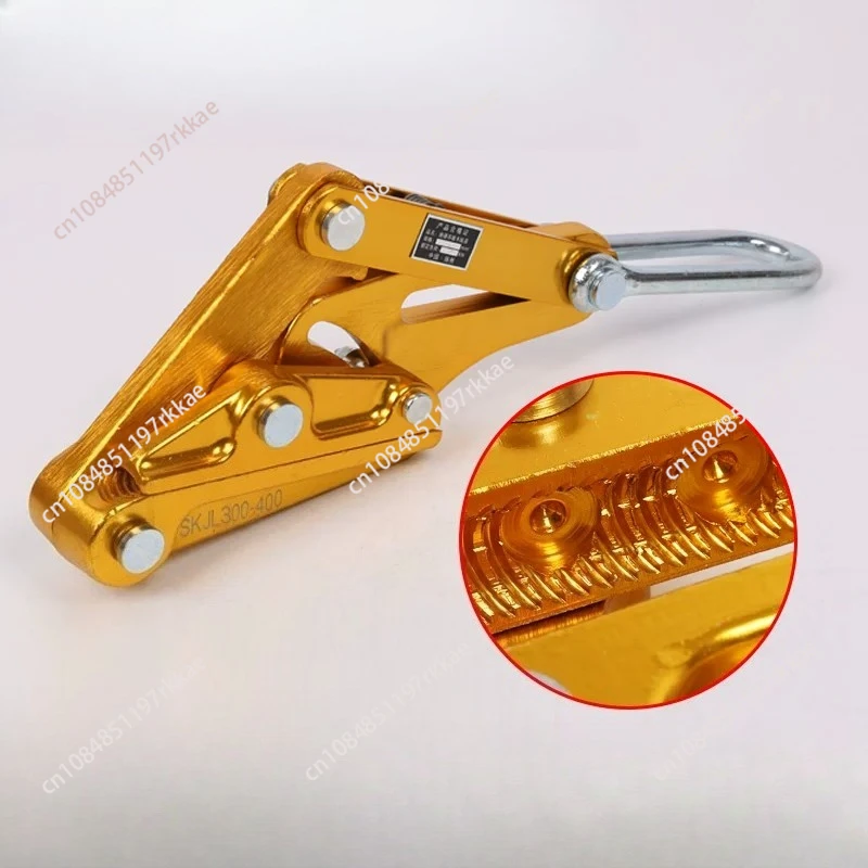 Alloy steel strand clamp, insulated cable, wire tensioner, chuck , universal clamp