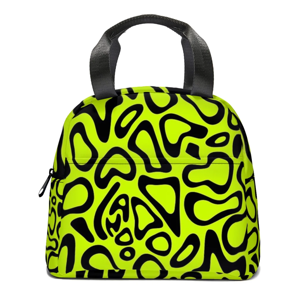 

Lando Norris 2024 Helmet Pattern Black Lunch Bag for School Waterproof Picnic Thermal Cooler Insulated Lunch Box Women Kids