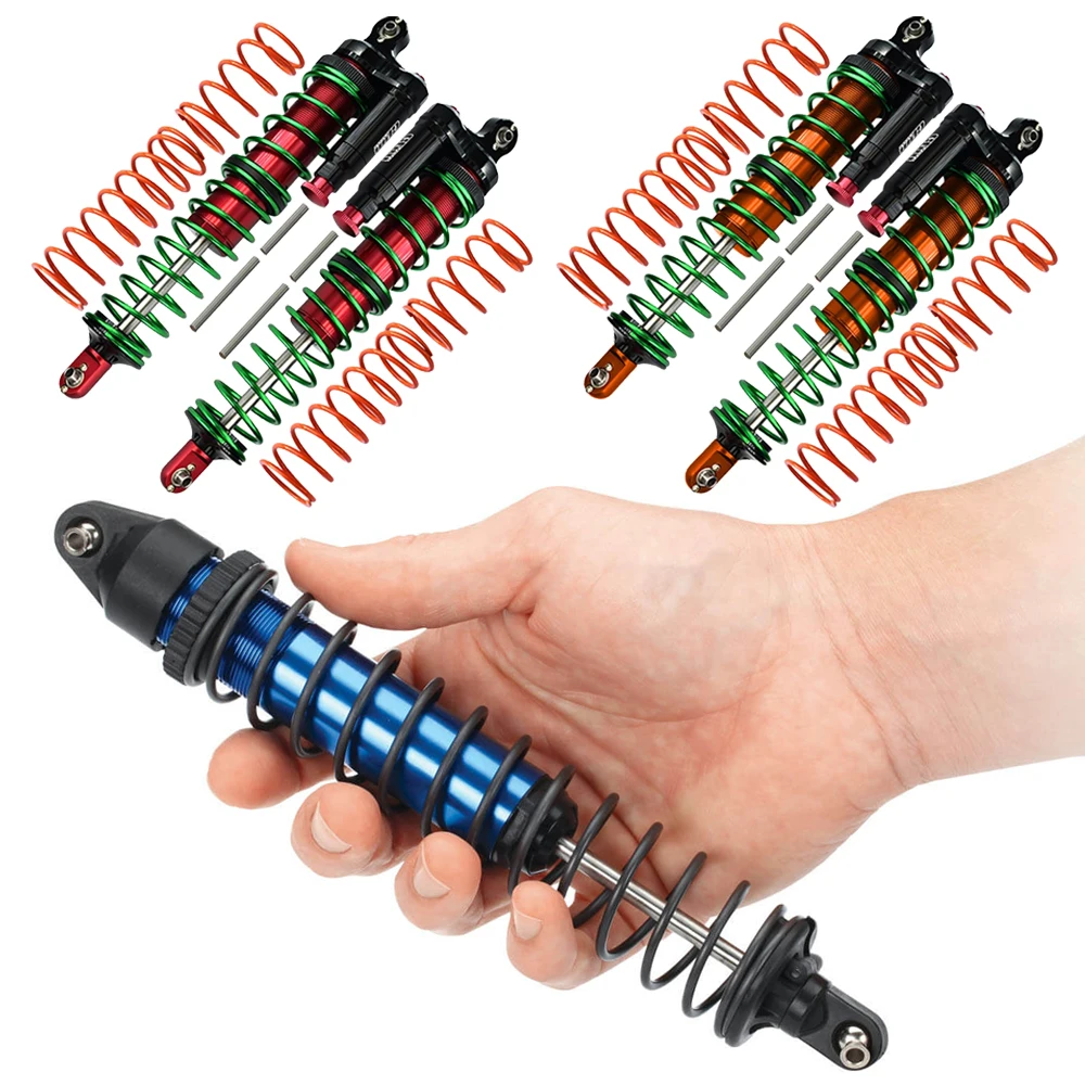 

GPM for Traxxas 1/5 X-MAXX X-Monster 6S 8S Monster Truck RC Car Metal Aluminum Alloy 170MM Front Rear Shock Absorbers 7761