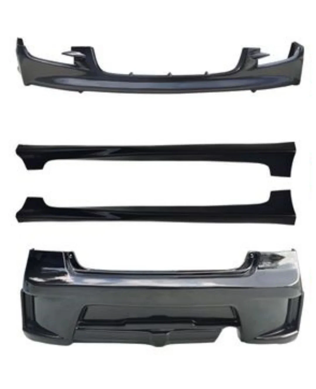 

PP Material Body Kit For Honda Ciimo 2012-13 upgrade JS style Front Rear Lip Rear Bumper Side Skirt Car Accessories