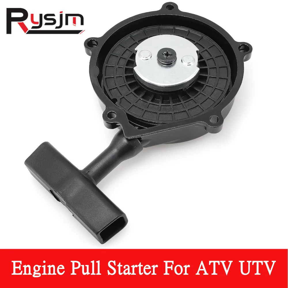 

New Engine Pull Starter For Gy6 150Cc 180Cc 200Cc 250 260 Hand Pull Starter For Jinlang Jinling JLA-925E JLA-931E ATV UTV Custom