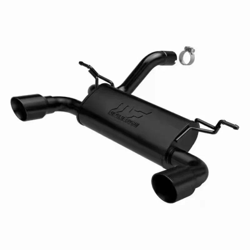 

Muffler System 3.6L Black Matte Back Series Exhaust For Jeep Wrangler Jl 2018