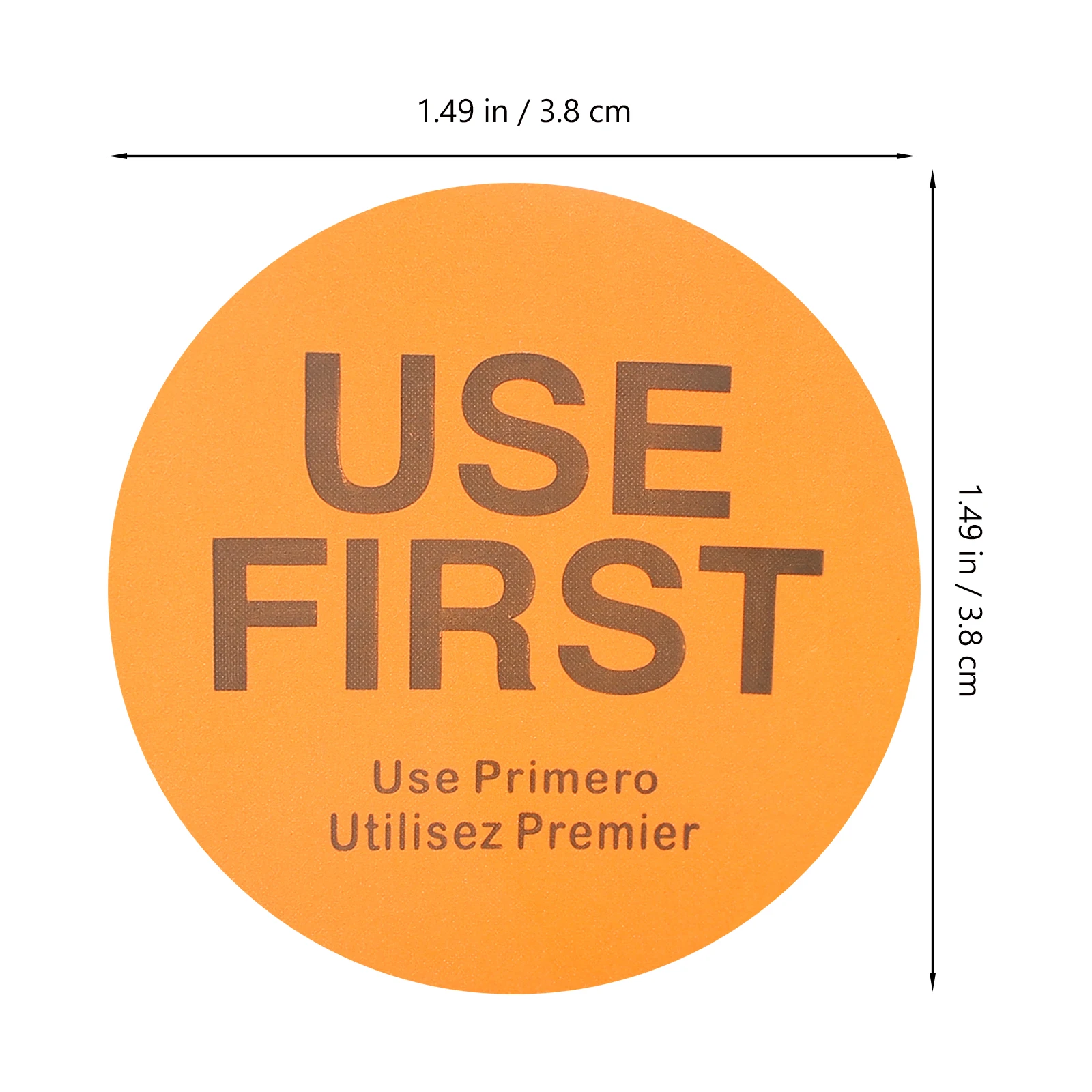 

2 Rolls Use First Sticker Self-Adhesive Storage Inventory Control Stickers For Restaurant Home Use First Decals Organizer Labels