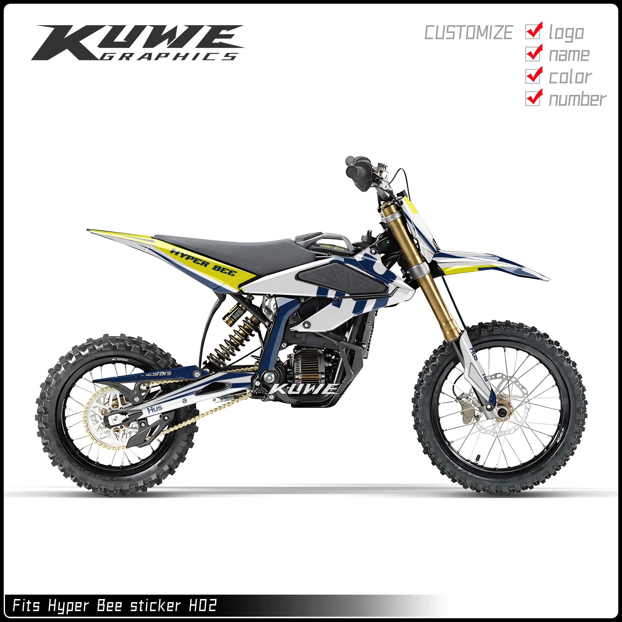 Suitable for Surron Hyper Bee Graphics Kit Decals Kit Sticker