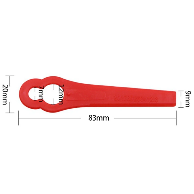 200 قطعة لـ Florabest LIDL FRTA 20 A1 Lidl IAN 282232   شفرات قطع بديلة لفرشاة تشذيب العشب Florabest