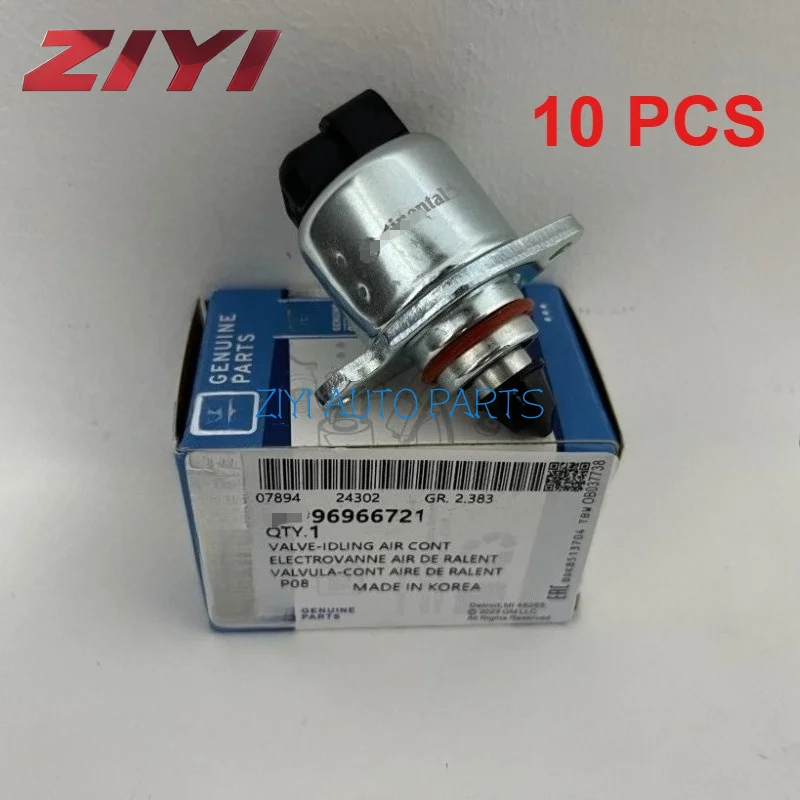 10PCS 96966721 96958412 96853920 Idle Air Control Valve For Chevrolet Spark M300 1.0L 2008DL745D Fuel Injection Engine 96966710