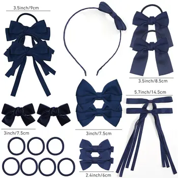 12 best sales School hair accessories - №1