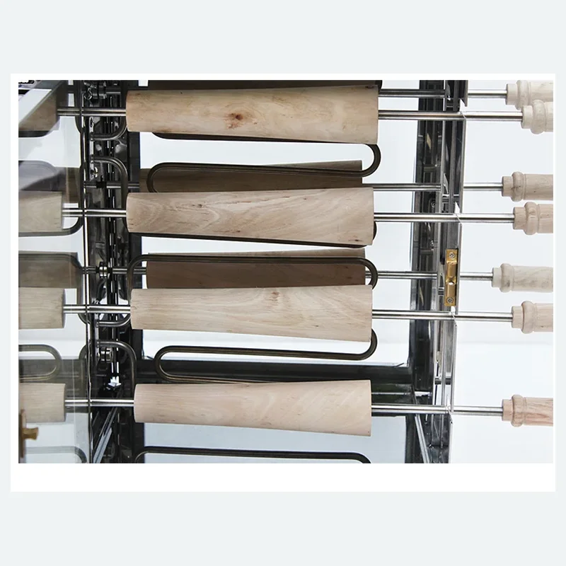 Free Shipping 16 Roller Commercial 110v 220v Electric Cone Chimney Cake Grill Roll Oven Maker Machine