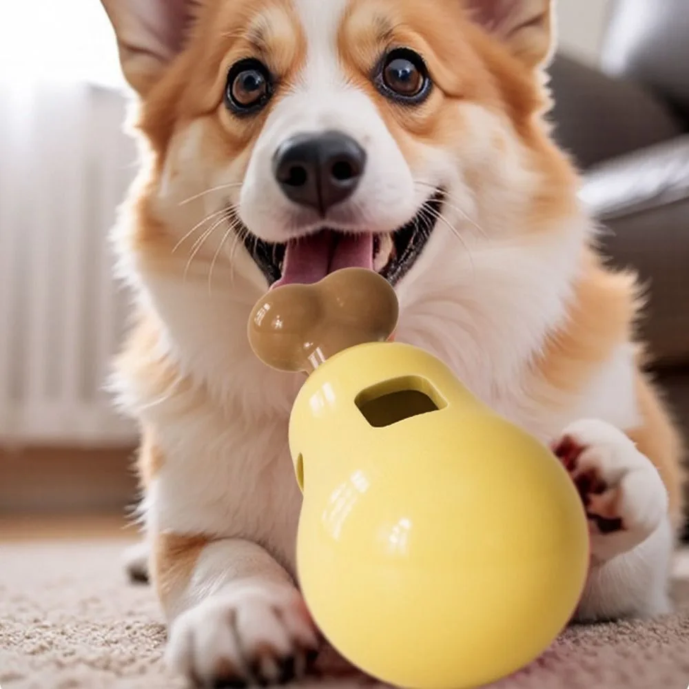 

Chicken Legs Dog Teeth Grinding Toys Interactive Tumbler Puppy Slow Food Toy Funny Bite-resistant Dog Leakage Food Toys