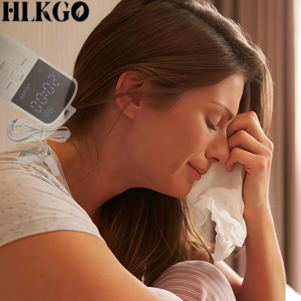 

Vagus Nerve Stimulator Non Invasive Ear Clip, Therapy Device for Depression Anxiety and Insomnia Sleepless Relief Treatment