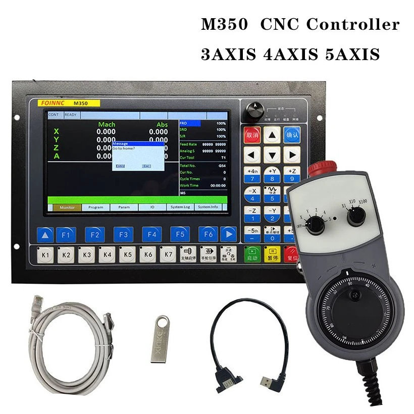 

CNC DDCS-EXPERT M350 3/4/5 Axis CNC Standalone Offline Controller Support Close-loop Stepper/ATC Controller Replace DDCSV3.1 MPG