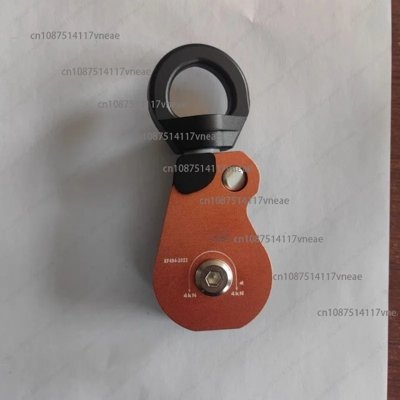 

Вращающийся универсальный веревочный шкив, завязывающийся универсальный шарнир, восхождение, восхождение, высотная работа, один шкив для пользователя