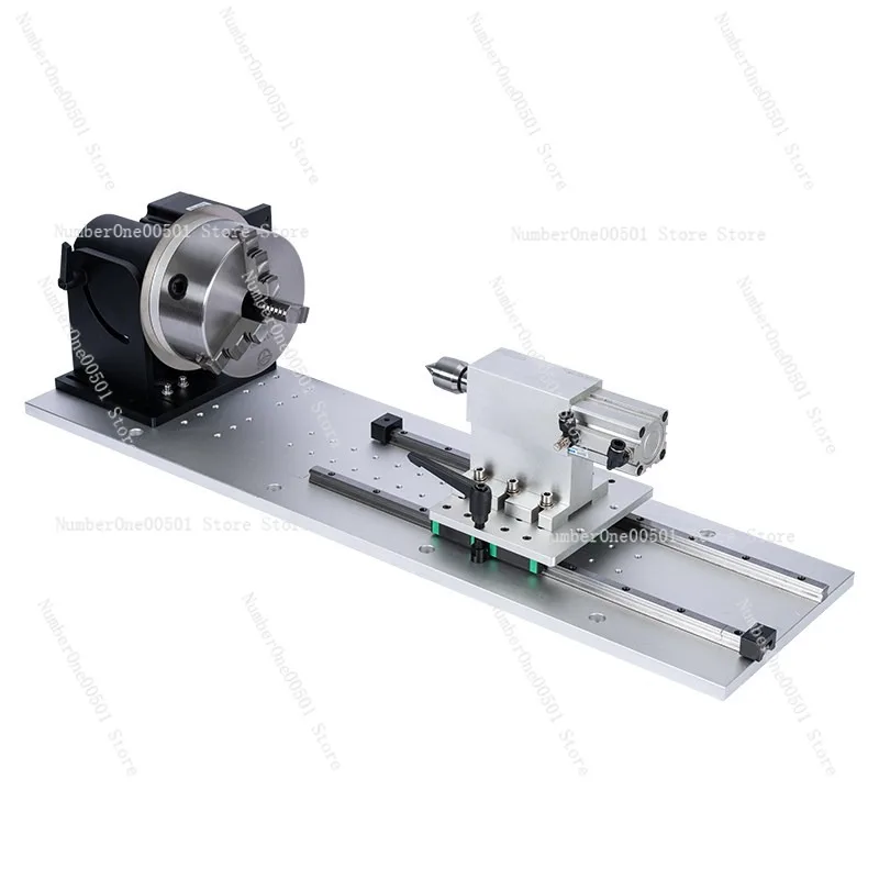 Laser TIG Welding CNC Indexing Rotary Table Handheld Weld Positioner Pneumatic Tailstock For Flange Seam Weld Precision. LBW011.