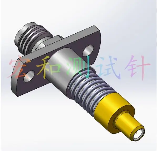 17009 MCX Test RF Head MCX-KE-JE Female Seat Elbow Right Angle Female Seat KWE Four Pin Male