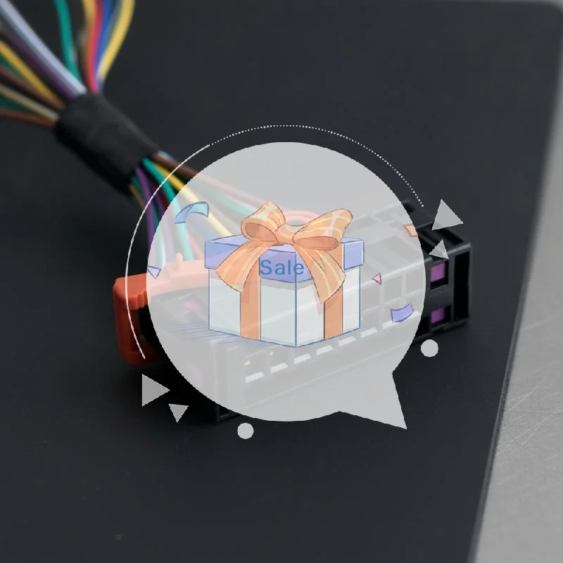 OEM Standard Car ECU Wiring Harness Connectors Abrasion Resistant Copper for Professional Auto Repair Shops