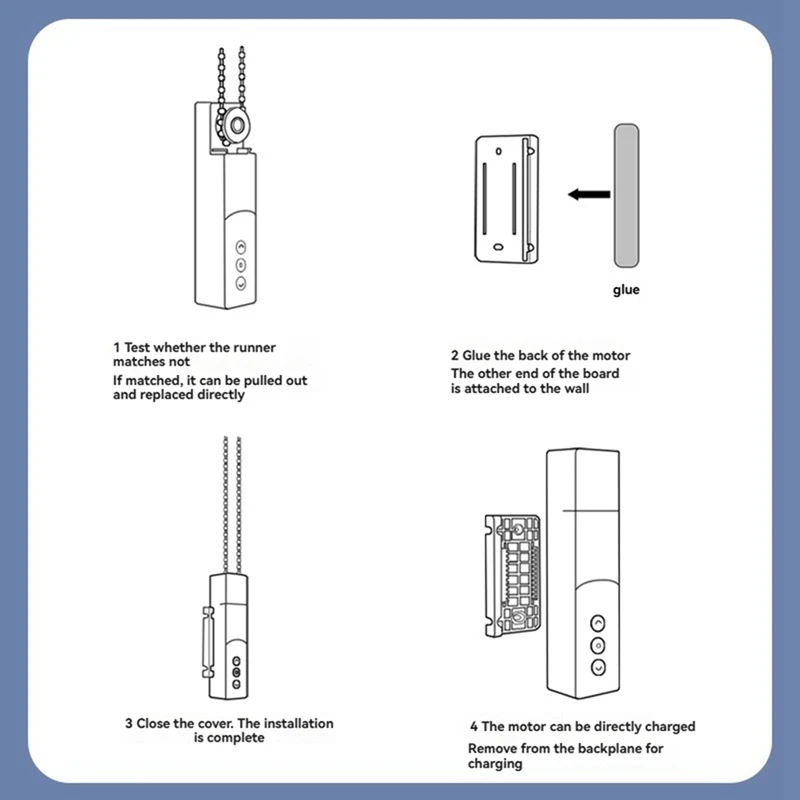 Matter Wifi Smart Roller Shade Driver Smart Curtain Companion Automatic Lifting Bead Motor Roller Shutter Motor