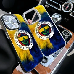 Epc F-Fenerbahce Phone Case IMD Phone Case For IPhone 16 15 14 13 12 11 Pro Max Plus Color Silver Cover