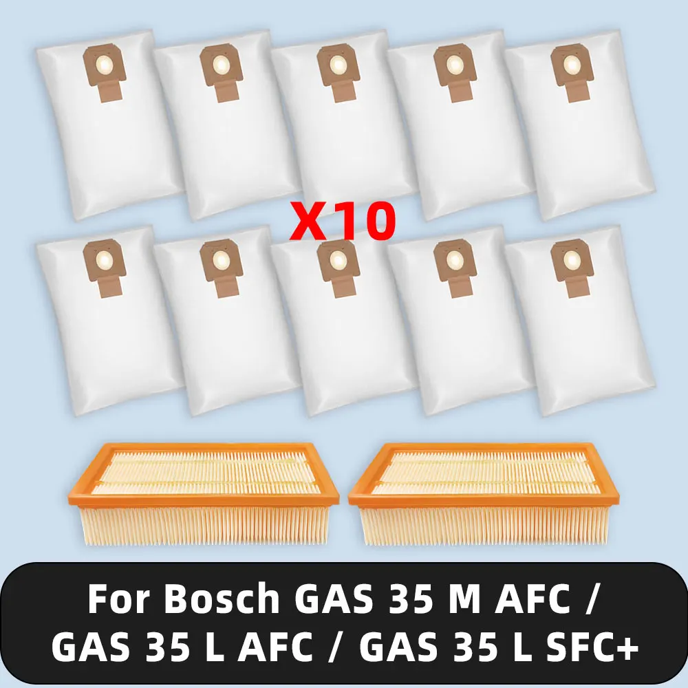 متوافق مع ( Bosch GAS 35 M AFC / GAS 35 L AFC / GAS 35 L SFC+ ) قطع غيار ملحقات مرشح كيس الغبار
