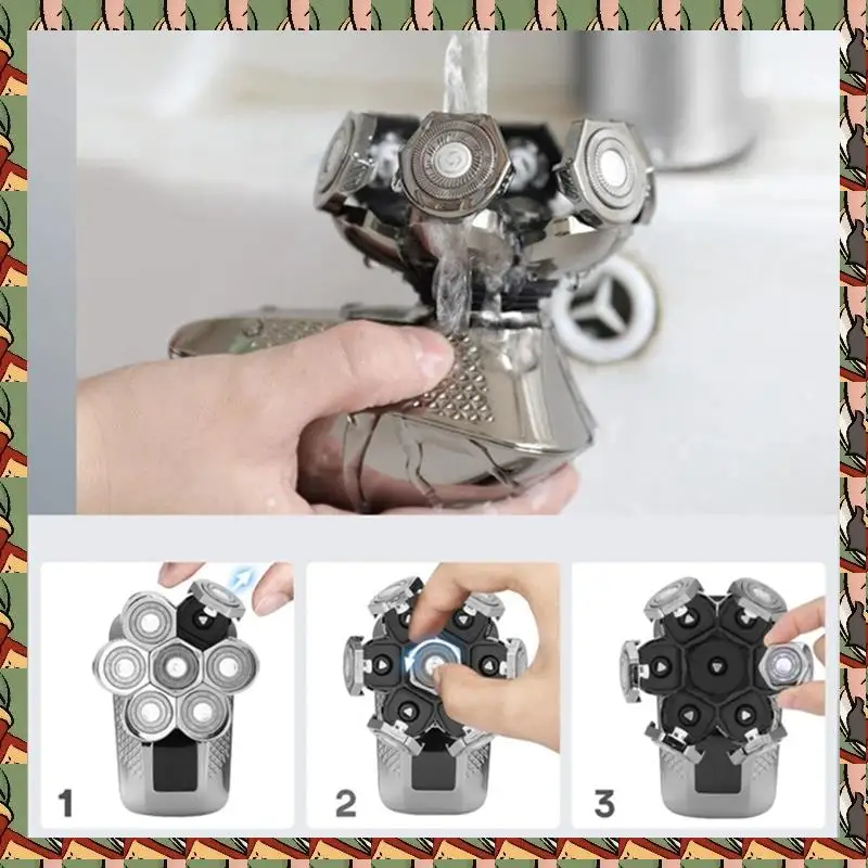 

Electric Shaver Replacement Accessories For Bald Men Heads Hair Trimmer Blade Seven Cutter Head