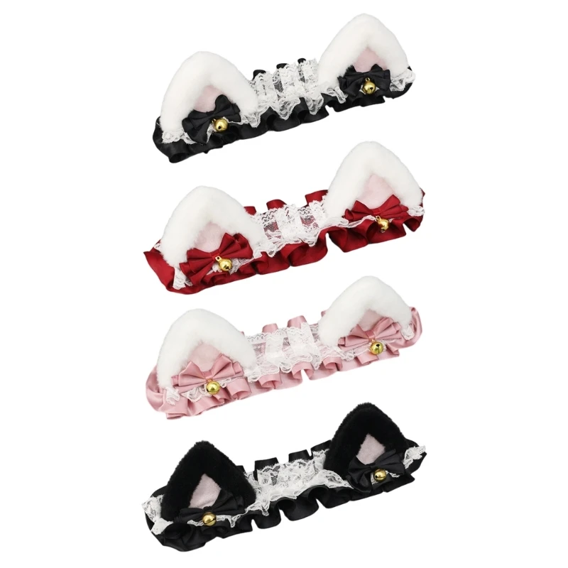 

Decoration for Snowboard Helmet Headband with Ribbon Lace Ears Drop shipping