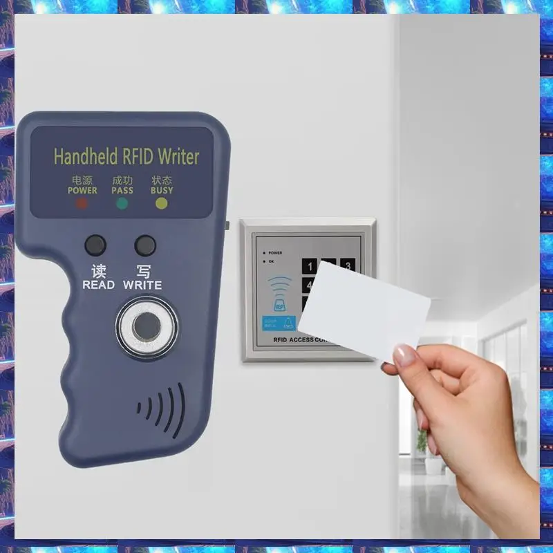 

2025 RFID-считыватель карт, Дубликатор + 5XT5577, брелок для ключей, 125 кГц, TM, копировальный аппарат, клонер для чип-картов EM4305 CET5200 TM, RF