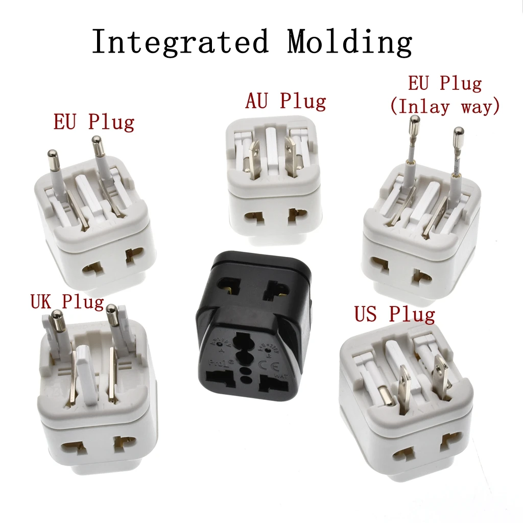 Mini Universal US UK EU China Japan Travel Plug Adapter Converter AC250V 10A Wonpro WAT