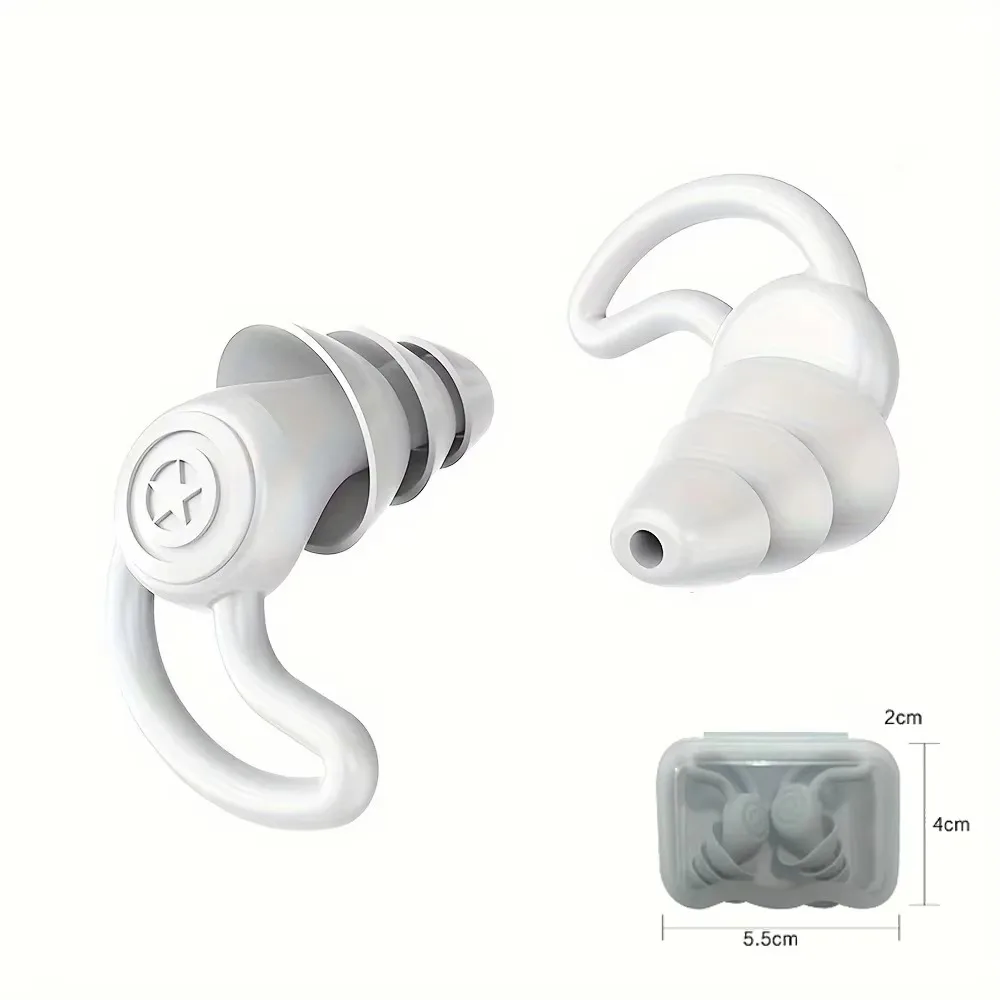 

Мягкие звукоизоляционные беруши для сна, противошумные силиконовые беруши с шумоподавлением, защита от шума, бесшумные беруши для глубокого сна, домашние