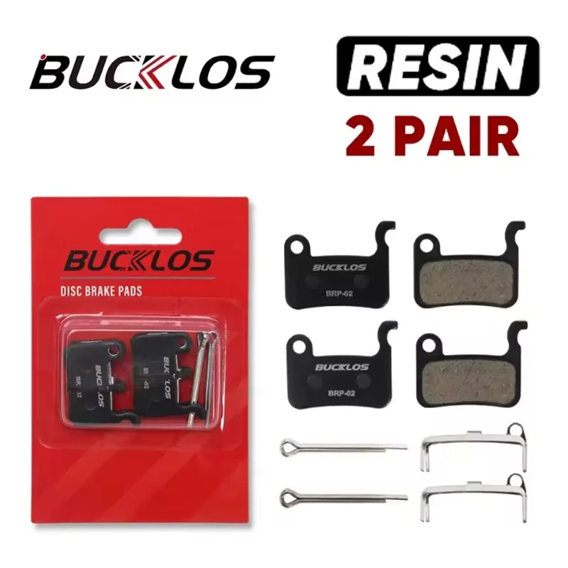 BUCKLOS Fiets Schijfremblokken voor SHIMANO A01S M06 M07 Slijtvaste Fiets Hydraulische Remblokken MTB Remblokken Fietsremmen
