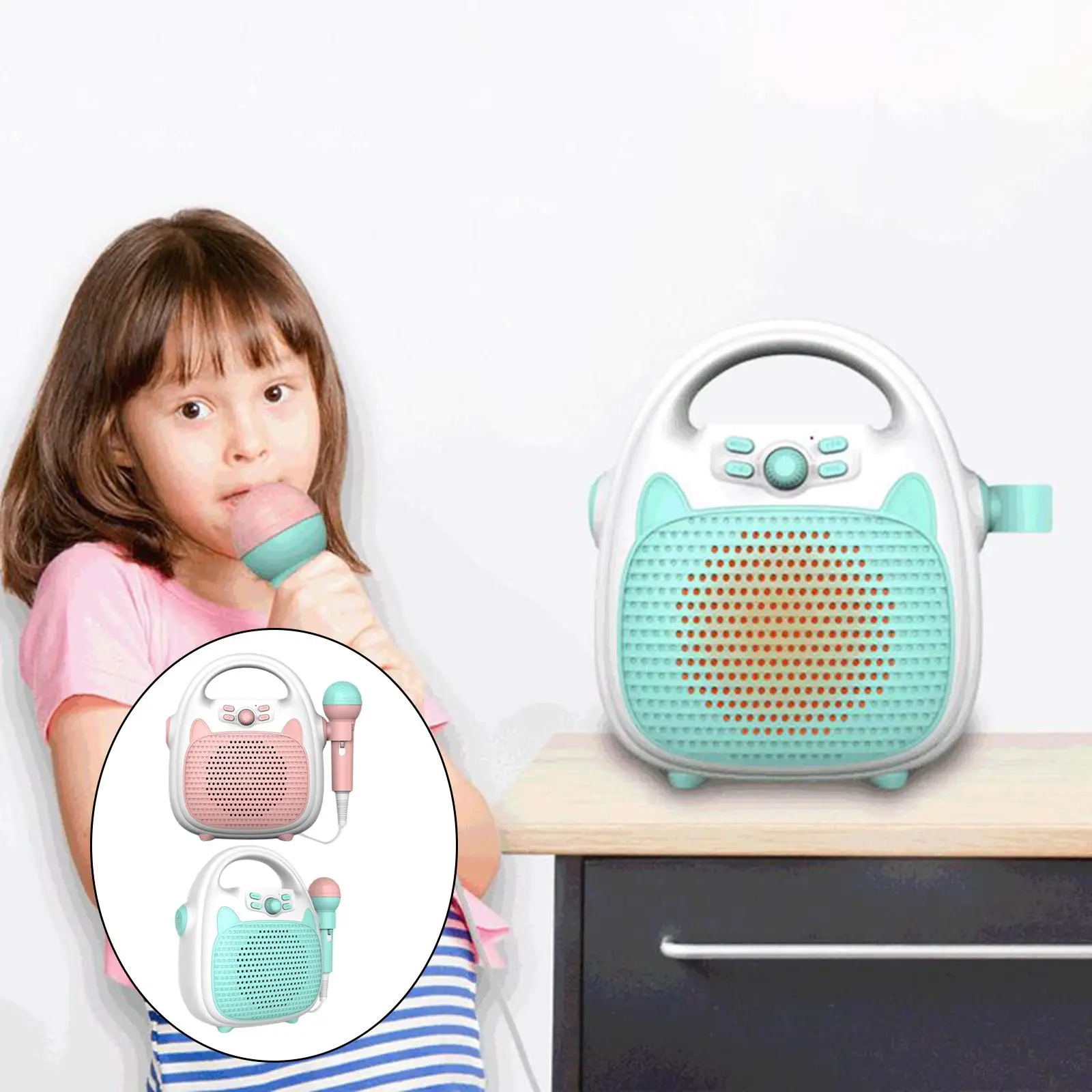 Bluetooth Kids Machine Speaker Girls Boys Toys for ChildrenToddlers