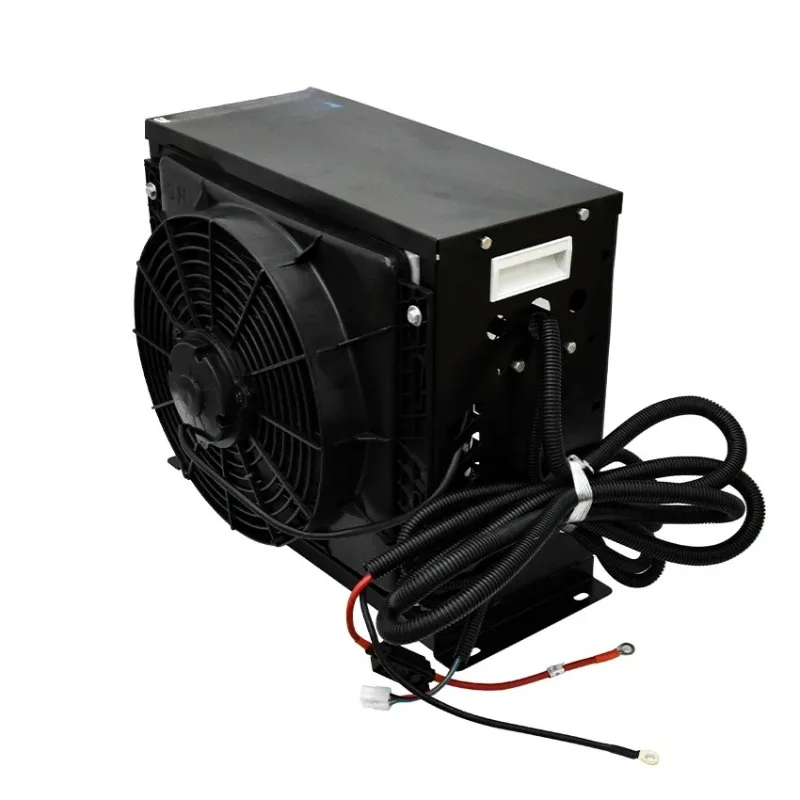 12V 24V Electric Integrated Parking Air Conditioner for Truck Excavator Bus Harvester Agricultural Equipment
