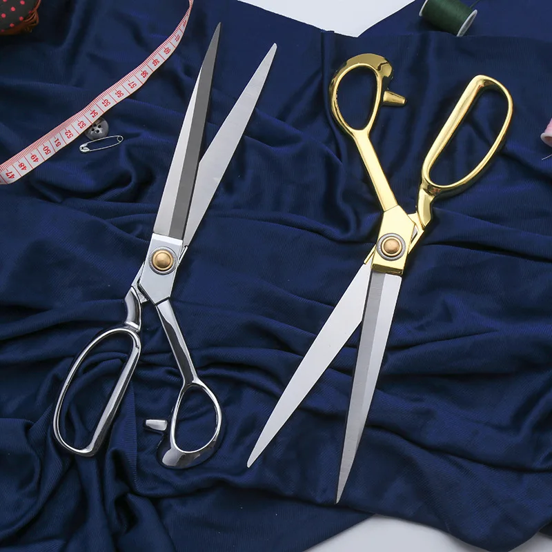 

Sewing Scissors,Heavy Duty Tailor Scissors Shears for Fabric,Leather,Raw Materials,Dressingmaking,Altering-Professional scissors