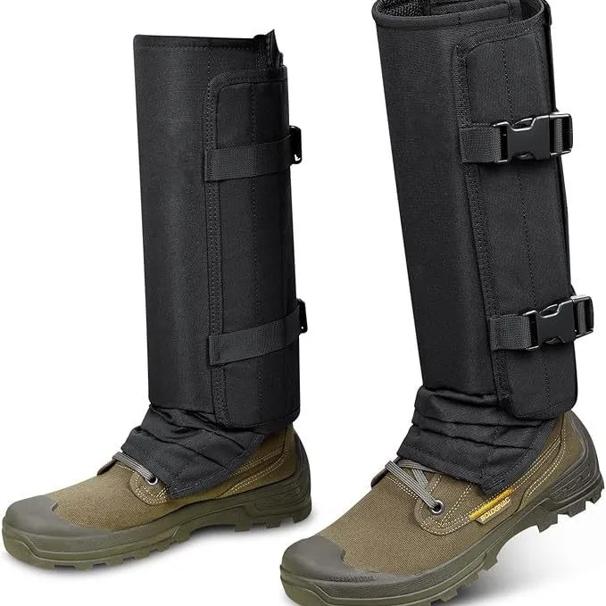 屋外登山用膝パッド-レッグプロテクター-蛇よけ装備-防水-防雪-メンズハンティング用