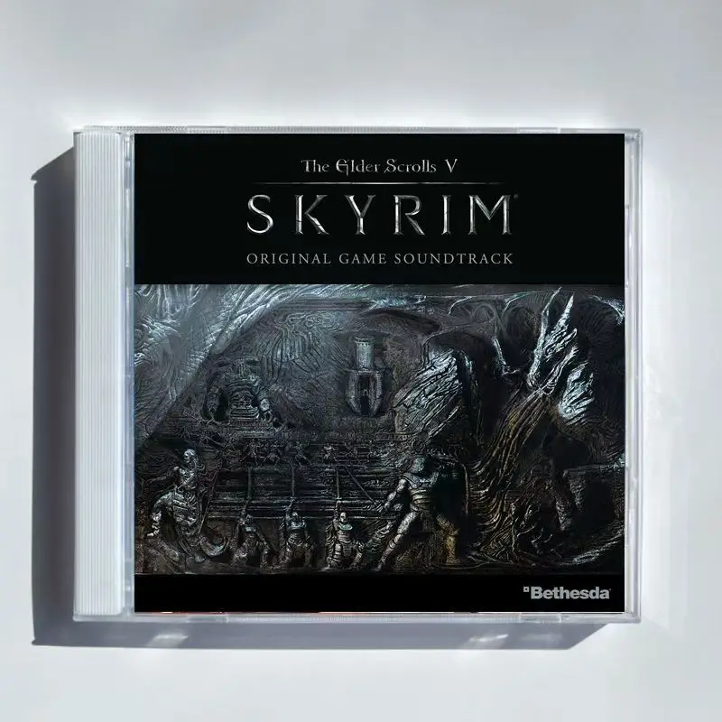 Game The Elder Scrolls V Skyrim Jeremy Soule Music CD Greatest Hits OST Album 3pcs Music Record Cosplay Walkman Soundtracks Box