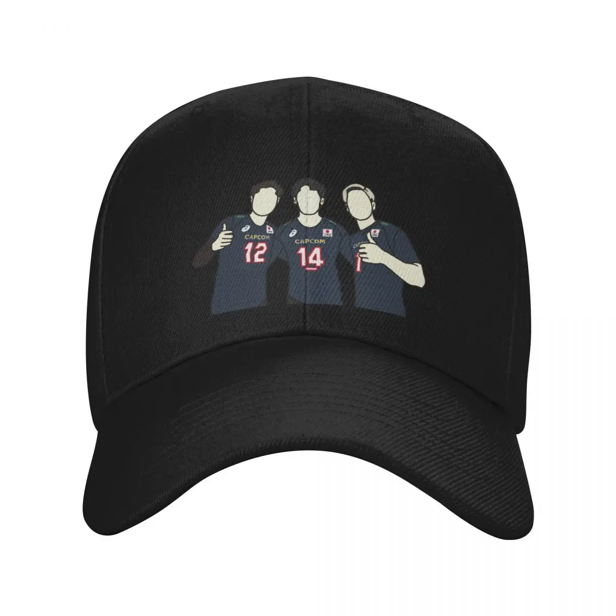 

Japan Volleyball - Ishikawa, Nishida & Takahashi Baseball Cap dad hat Luxury Cap Kids Hat Baseball Men Women's