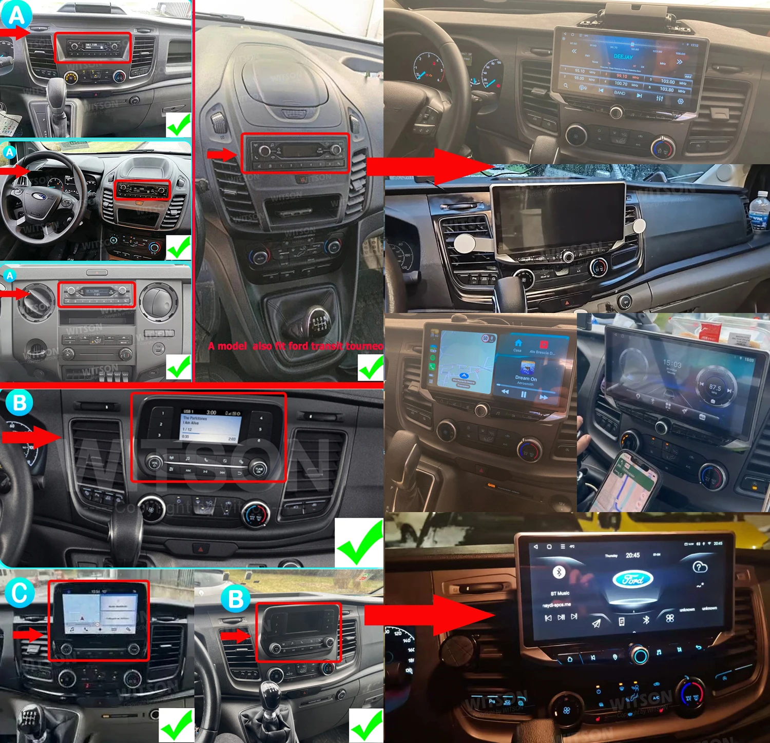 WITSON CarPlay Car Radio 10.88