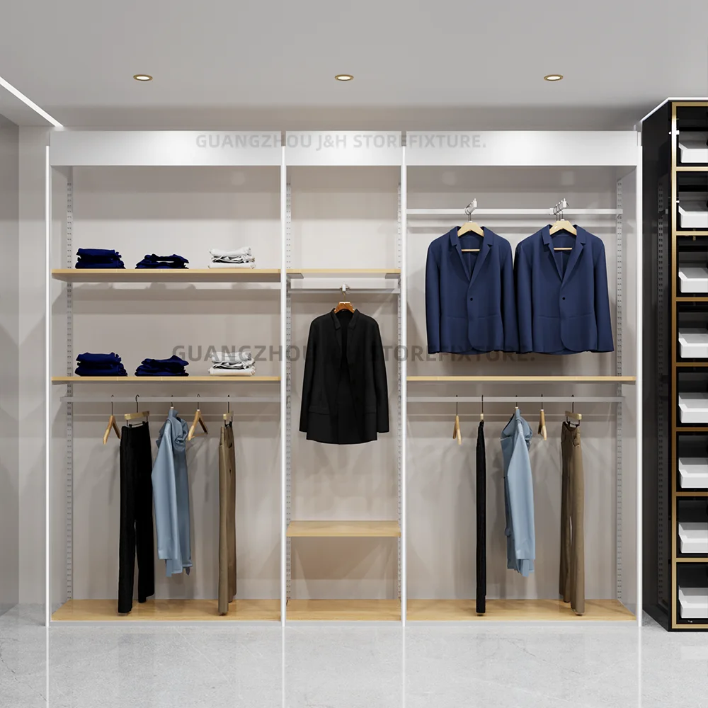 맞춤형 맞춤형 맞춤형 스테인레스 스틸 독립형 의류 랙 헤비 듀티 더블 로드 옷걸이 의류 걸이 스탠드 Stora