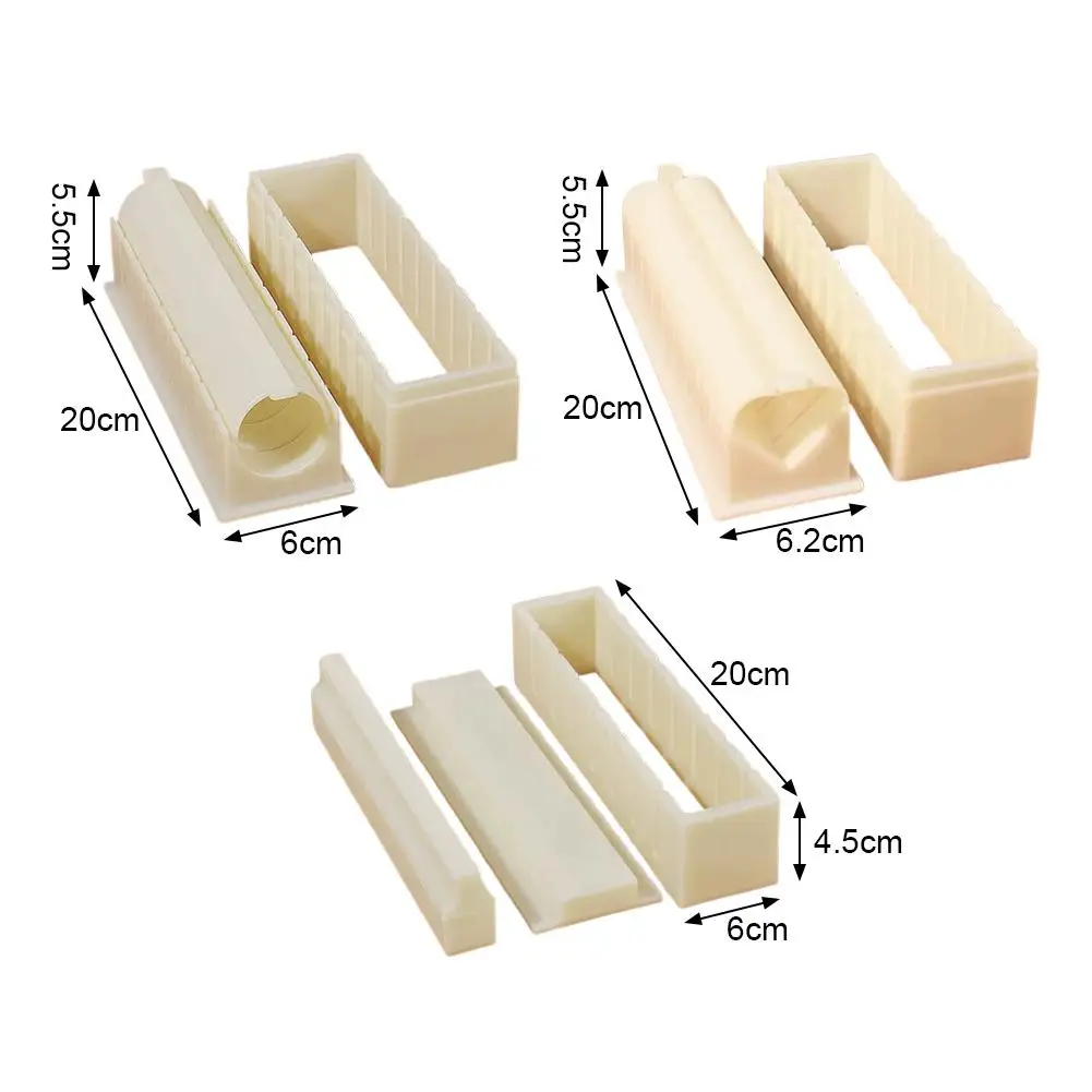 DIY Sushi Maker and Rice circular Mold Japanse Cake Mold Love/Circle/Square Mould Sushi Making Tool