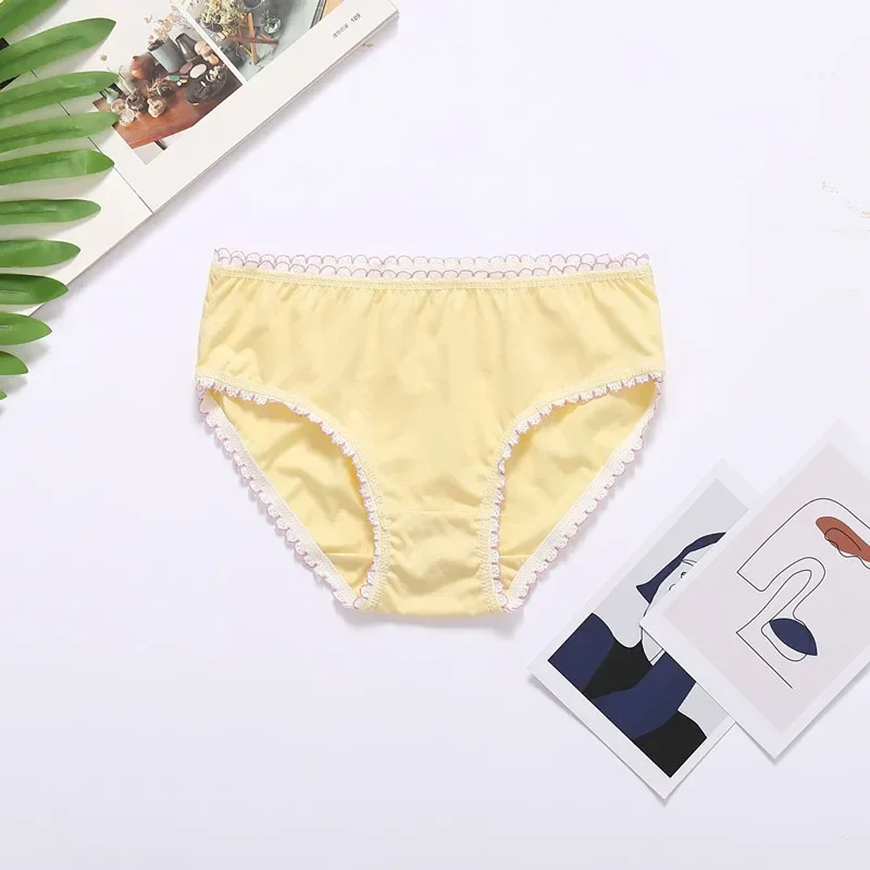 6pcs/Lot Fashion Girls Briefs Underwear Kids Cotton PantiesChildren Underpants Suit1-12Years