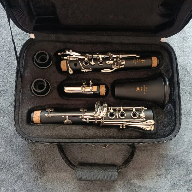 Made in Japan Clarinet 17 Key Falling Tune B /bakelite pipe body material Clarinet Woodwind Instrument