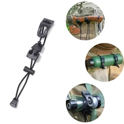 Outdoor Backpack Elastic Straps Climbing Bag Adjustable Elastic Buckle for MOLLE Tactical Backpack Water Cup Flashlight Fixed