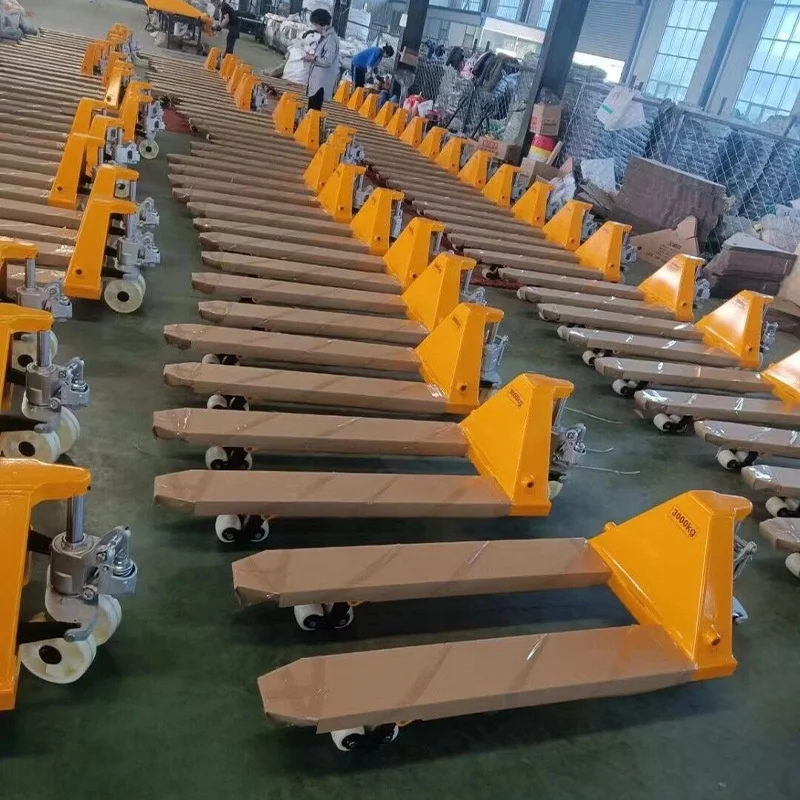 Hand Pallet Truck Scale, Manual Hydraulic Pallet Jack With Electronic Weigh Scale, High Precision Pallet Jack With Scale