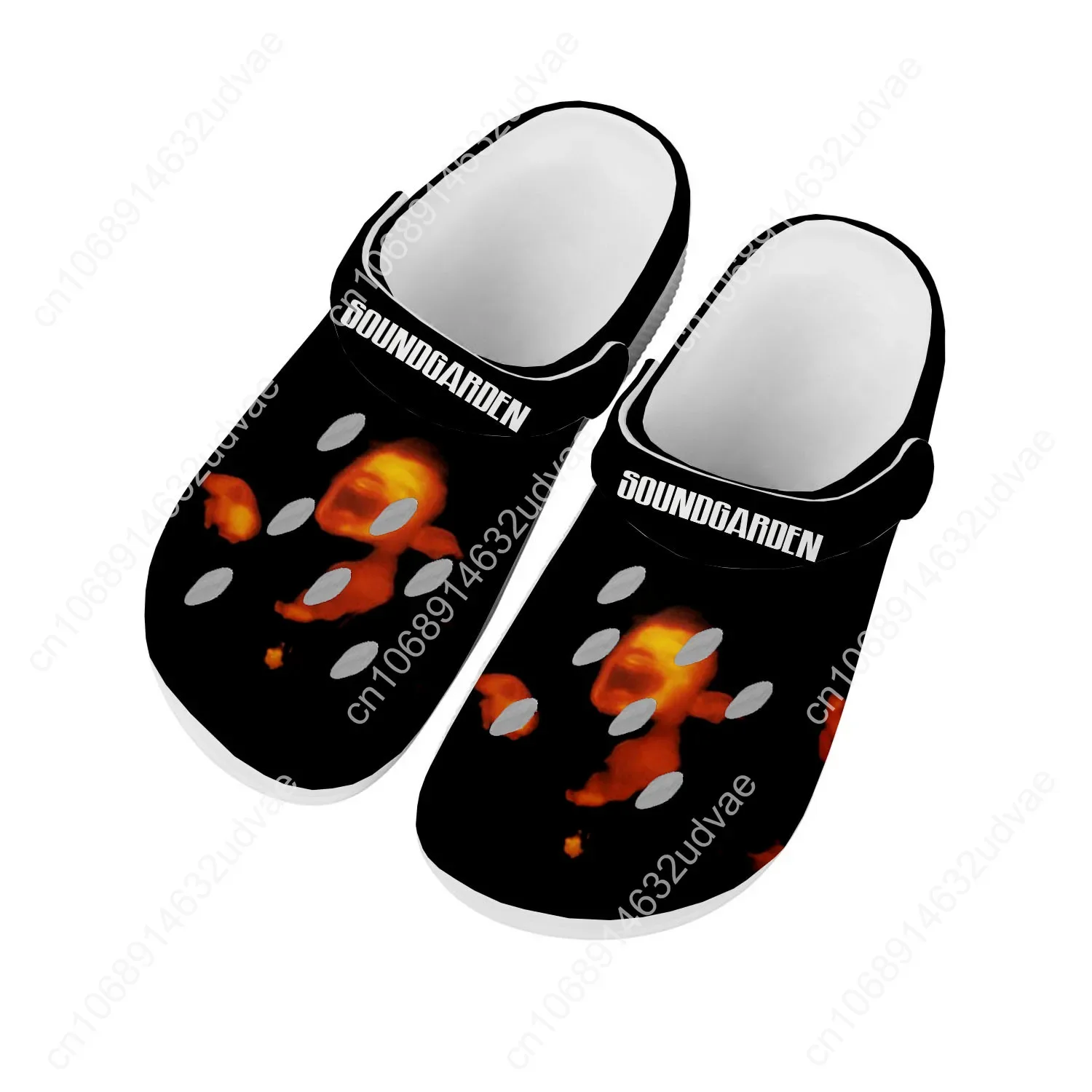 Soundgarden Water Shoes Men Women Teenager High Quality Fashion Home Garden Clogs Custom Sandals Beach Breathable Hole Slippers