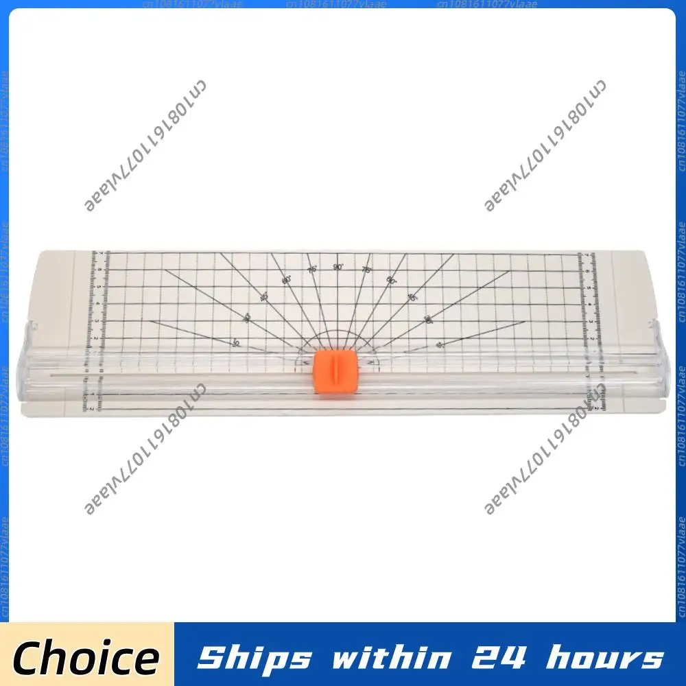 

A4/A5 Paper Cutting Guillotine Paper Cutter with Pull-out Ruler for Photo Trimmers Scrapbook Lightweight Cutting Mat Machine
